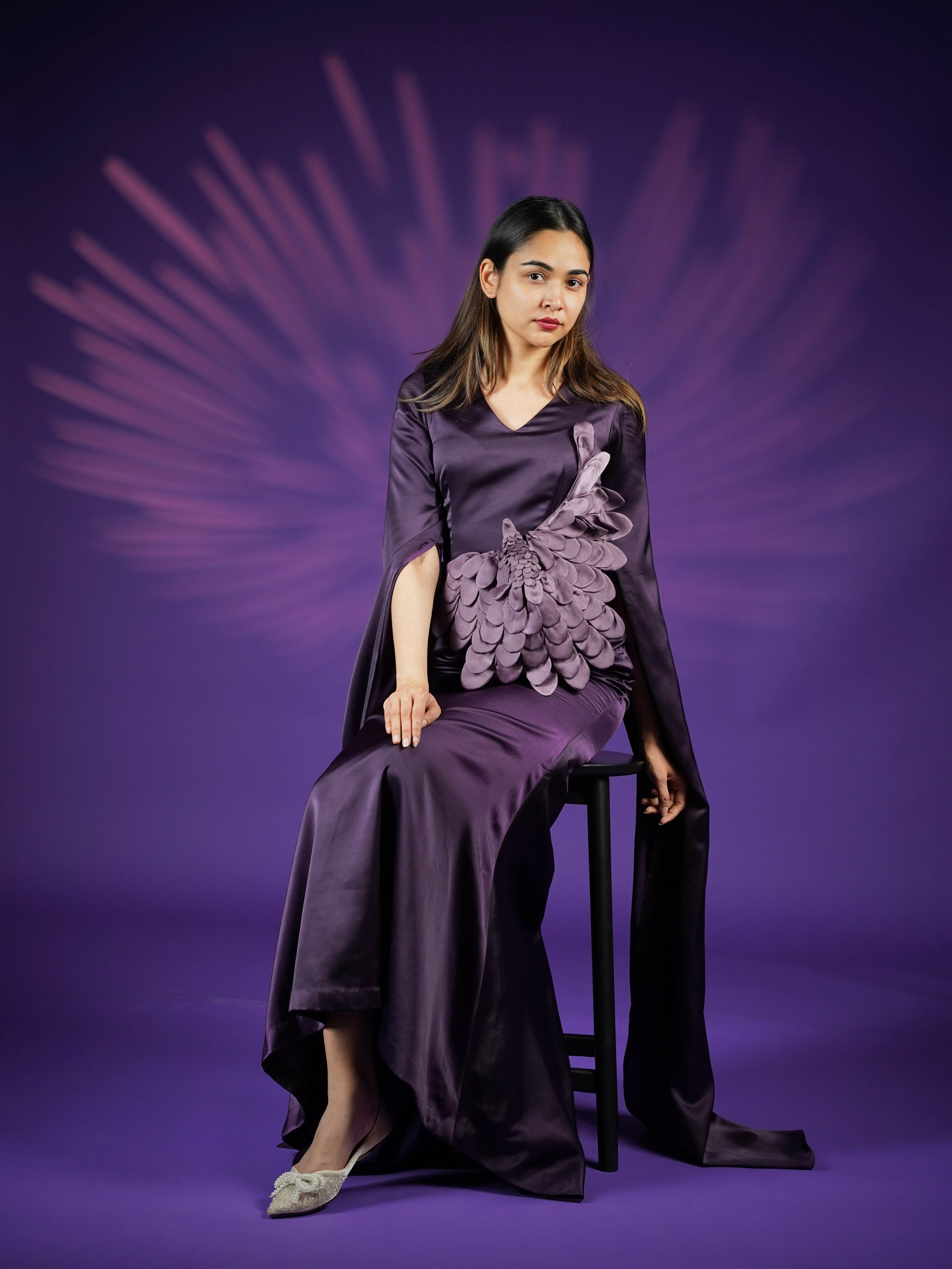 Mauve Feathers